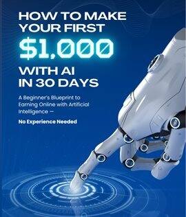How to Make Your First $1,000 With AI in 30 Days - free ebook