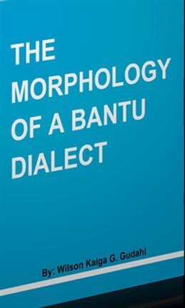 The Morphology of a Bantu - free ebook