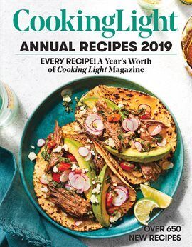 Cooking Light Annual Recipes 2019 - free ebook