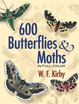 600 Butterflies and Moths in Full Color by W. F. Kirby