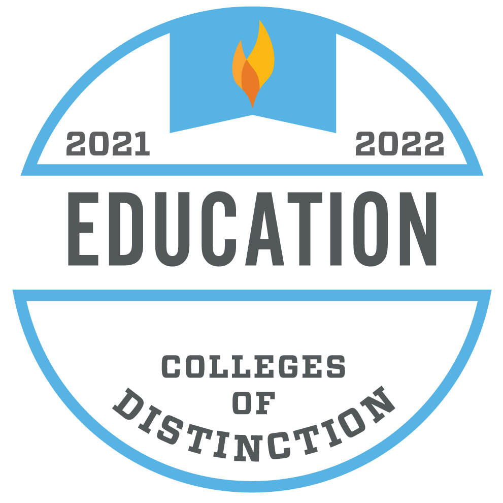 Education Colleges of Distinction seal