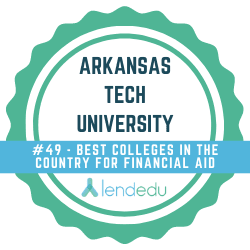 Lendedu #49 best colleges in the country for financial aid