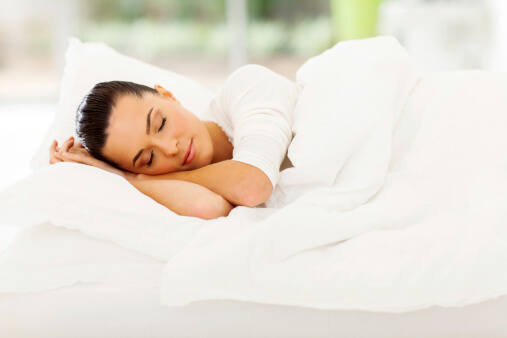 Sleeping for attaining good health and skin