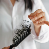 Postpartum hair loss