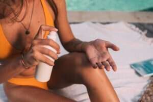 Why You Should Be Applying Sunscreen With The Two Finger Method