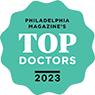 Top Doctors Philadelphis Magazine Badge