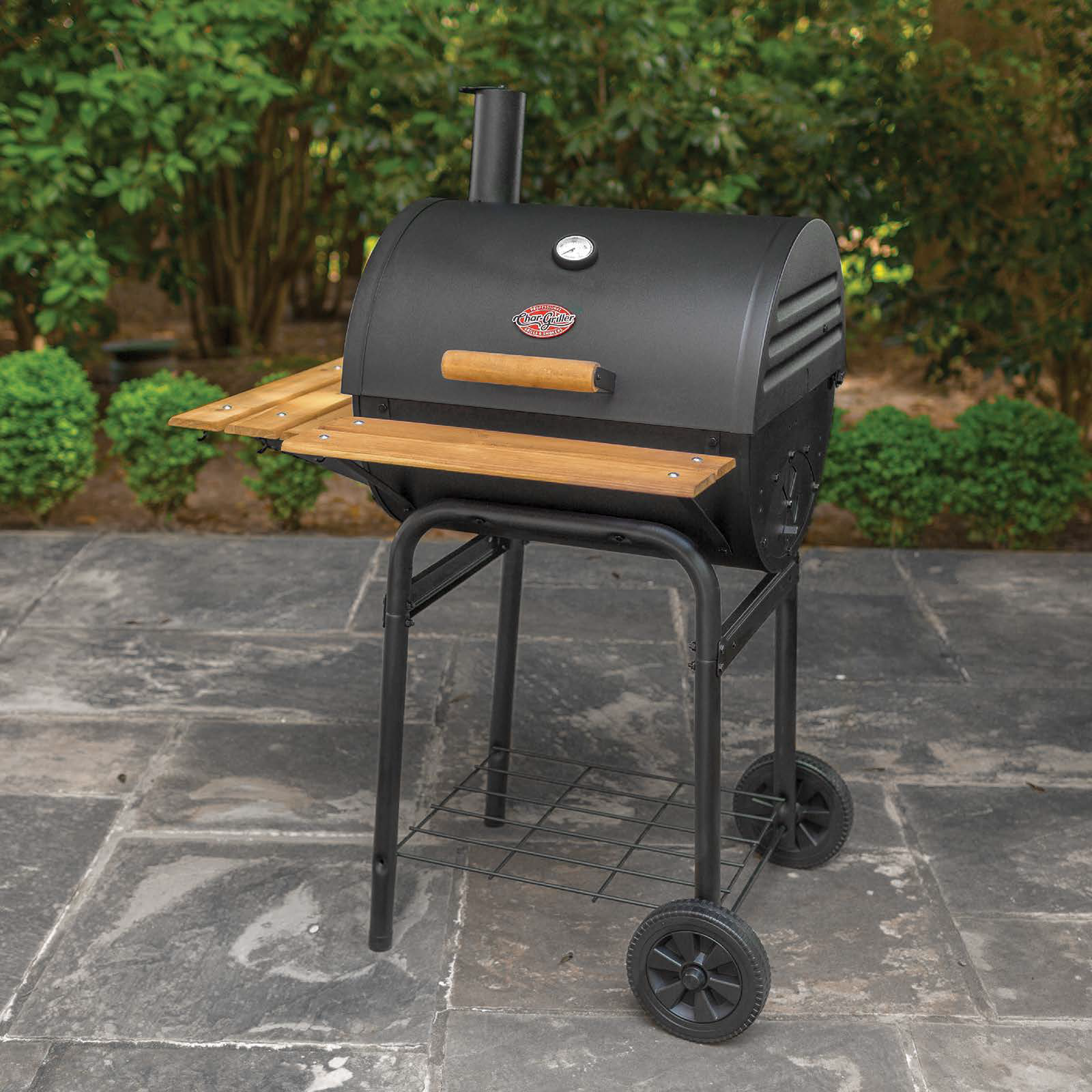 Top 71+ imagen char-griller wrangler charcoal barbecue smoker with firebox
