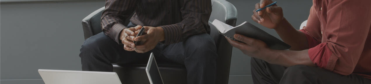 Close up of hands and tablets_image