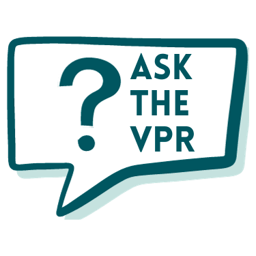 Ask the VPR logo