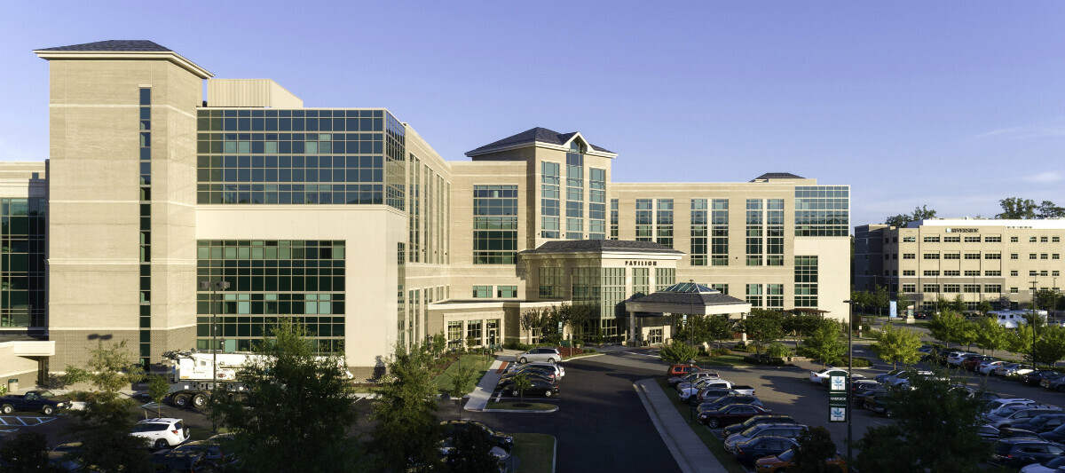 Riverside Regional Medical Center Building in Newport News, VA
