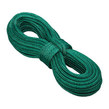 Double Braid Polyester Arborist Bull Rope | Made in USA | Rigging Hoisting Line | High Strength Tree Rope | 1/2 inch x 100 Feet, No Eye Splice