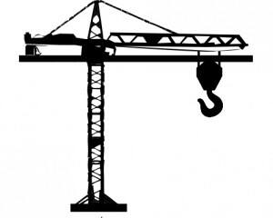Blacked Out Rigging And Crane Logo For Market Served