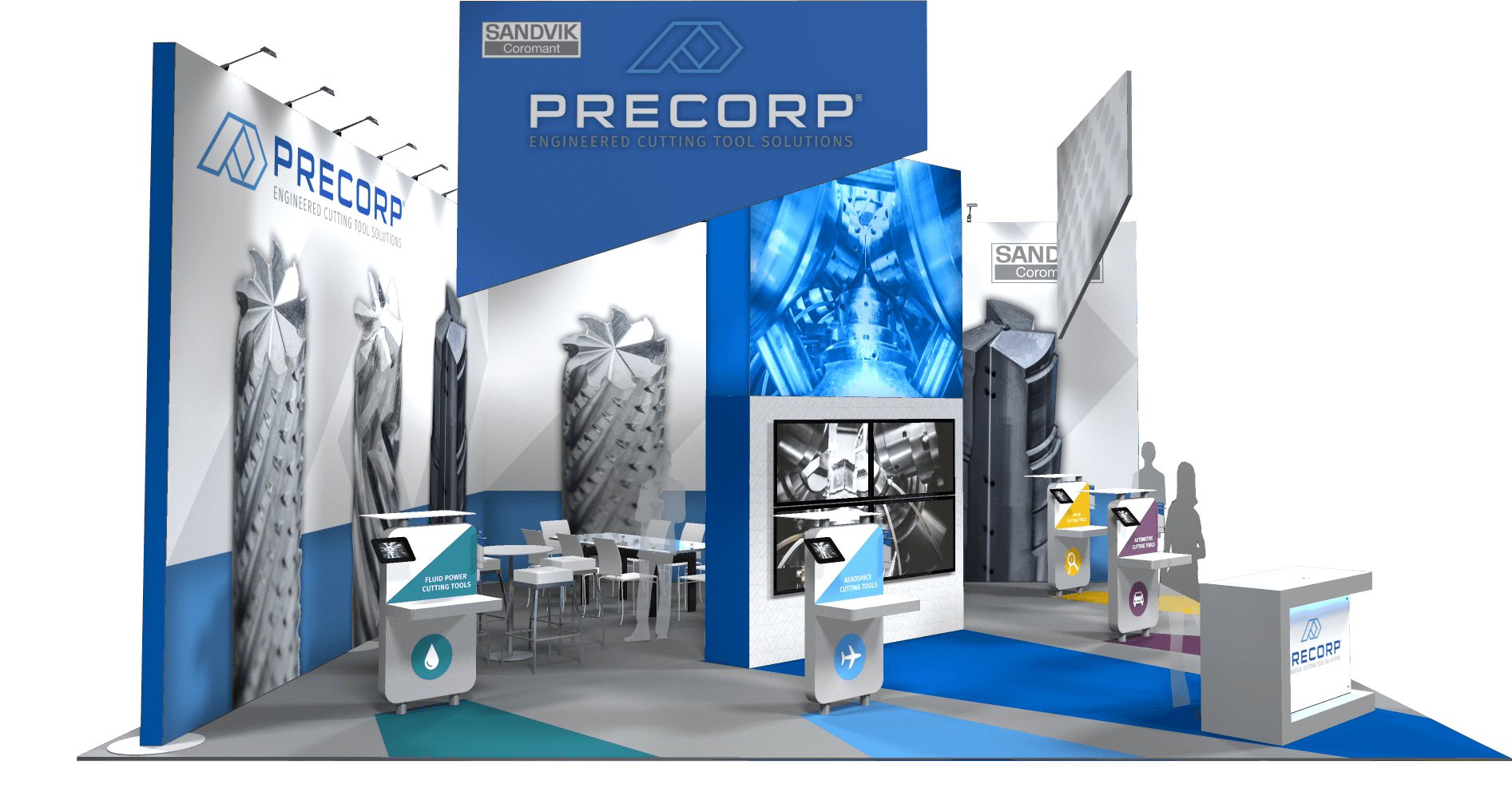 Skyline Trade Show Booth, Exhibits, Displays & Tradeshow Booth Design
