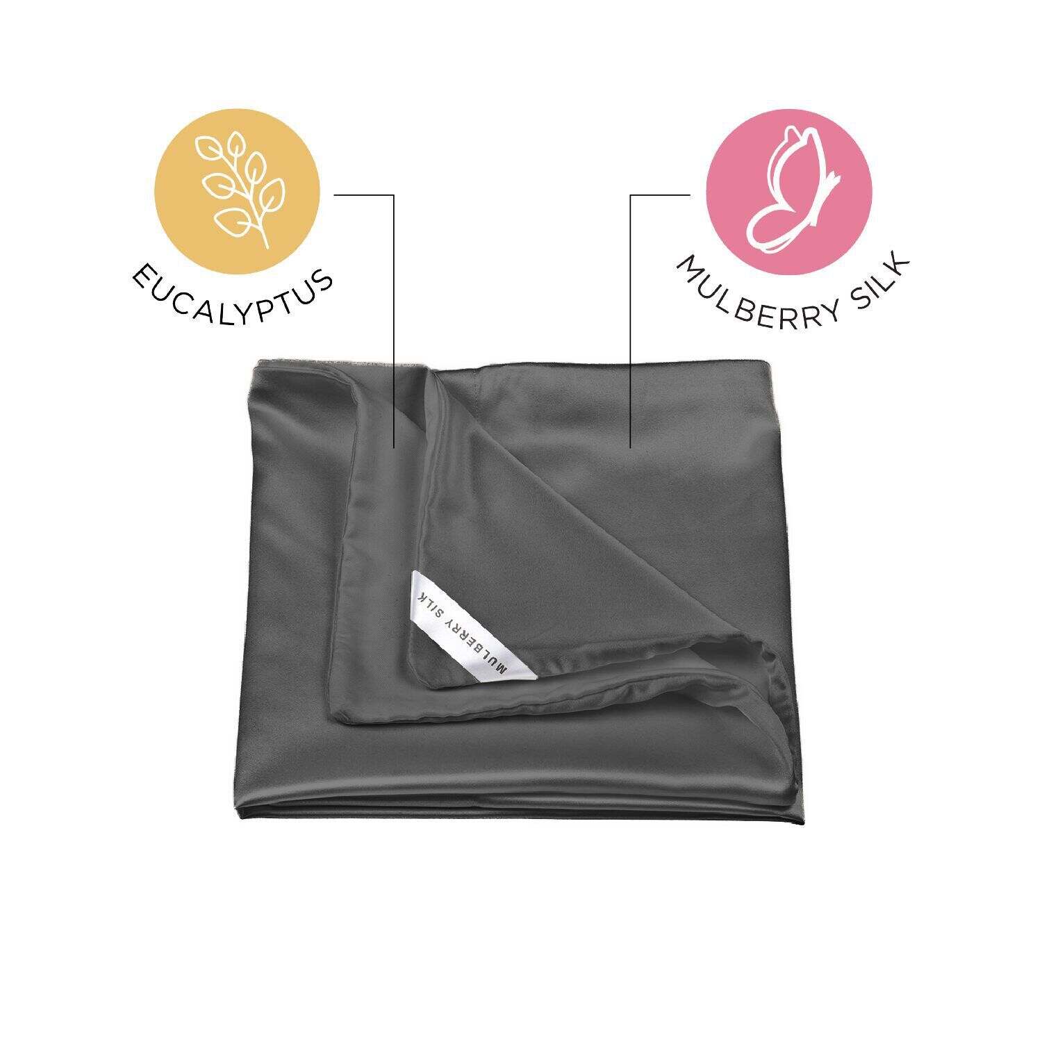 One sided hot sale silk pillowcase
