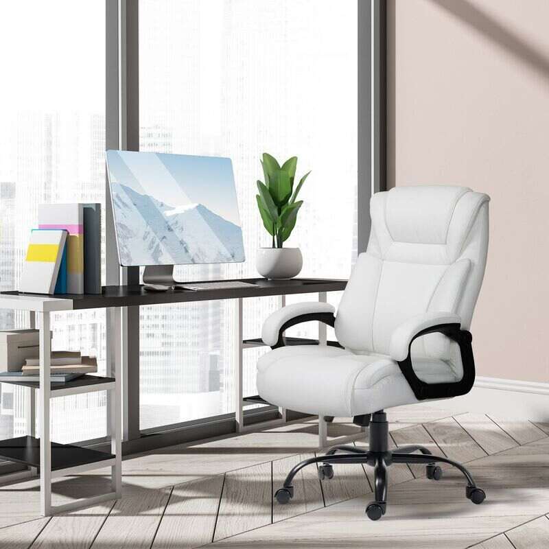 Halifax North America 400lbs Big and Tall 44 High Office Chair with Wide Seat | Mathis Home