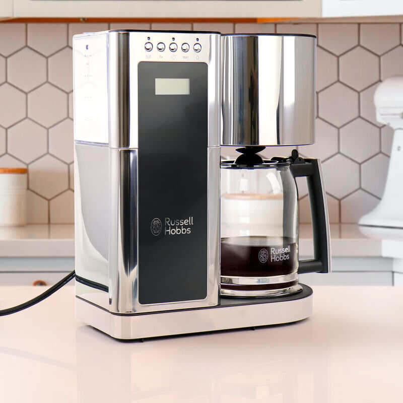 NEW Russell Hobbs® Stainless Steel 8-Cup Coffee Maker