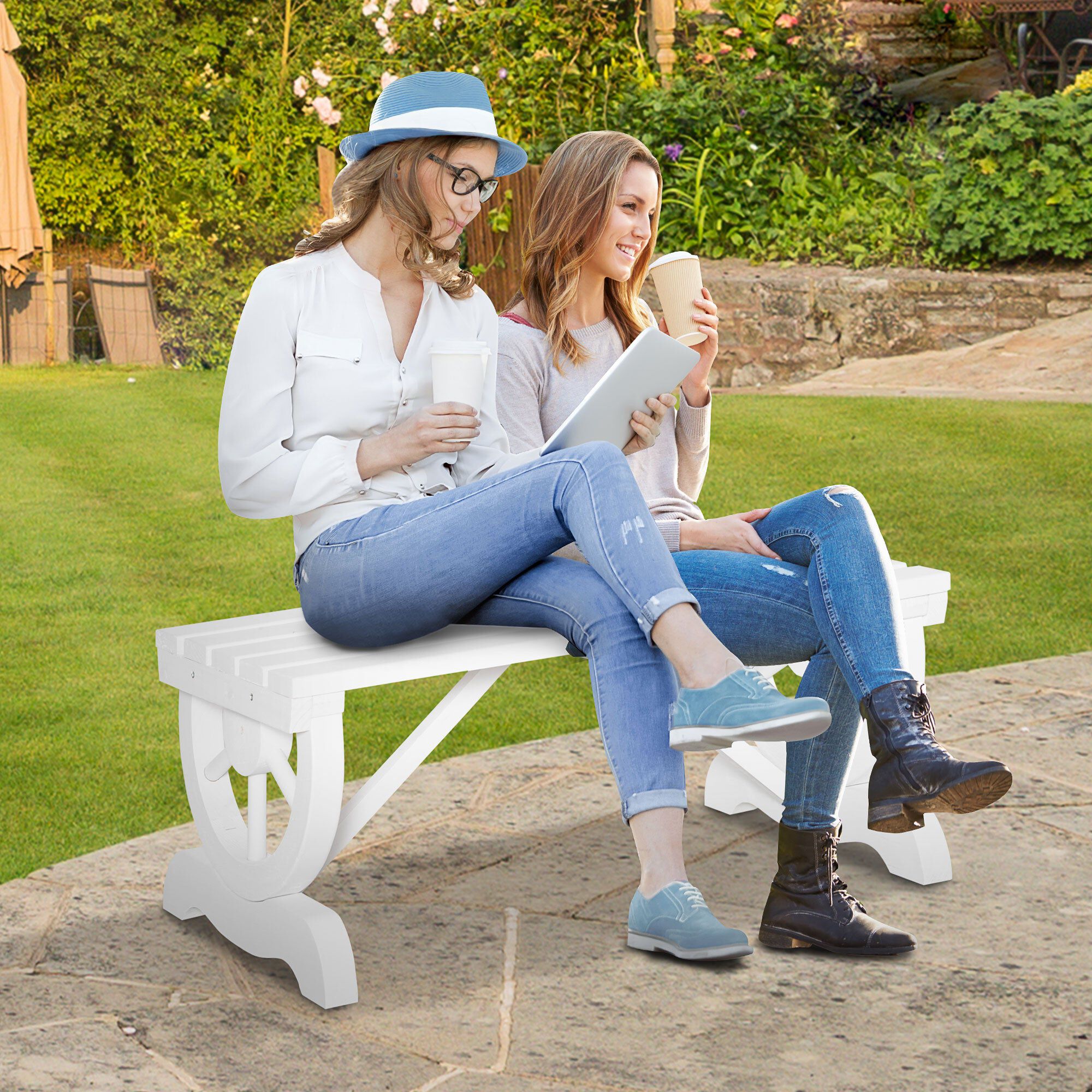 2 person garden discount seat