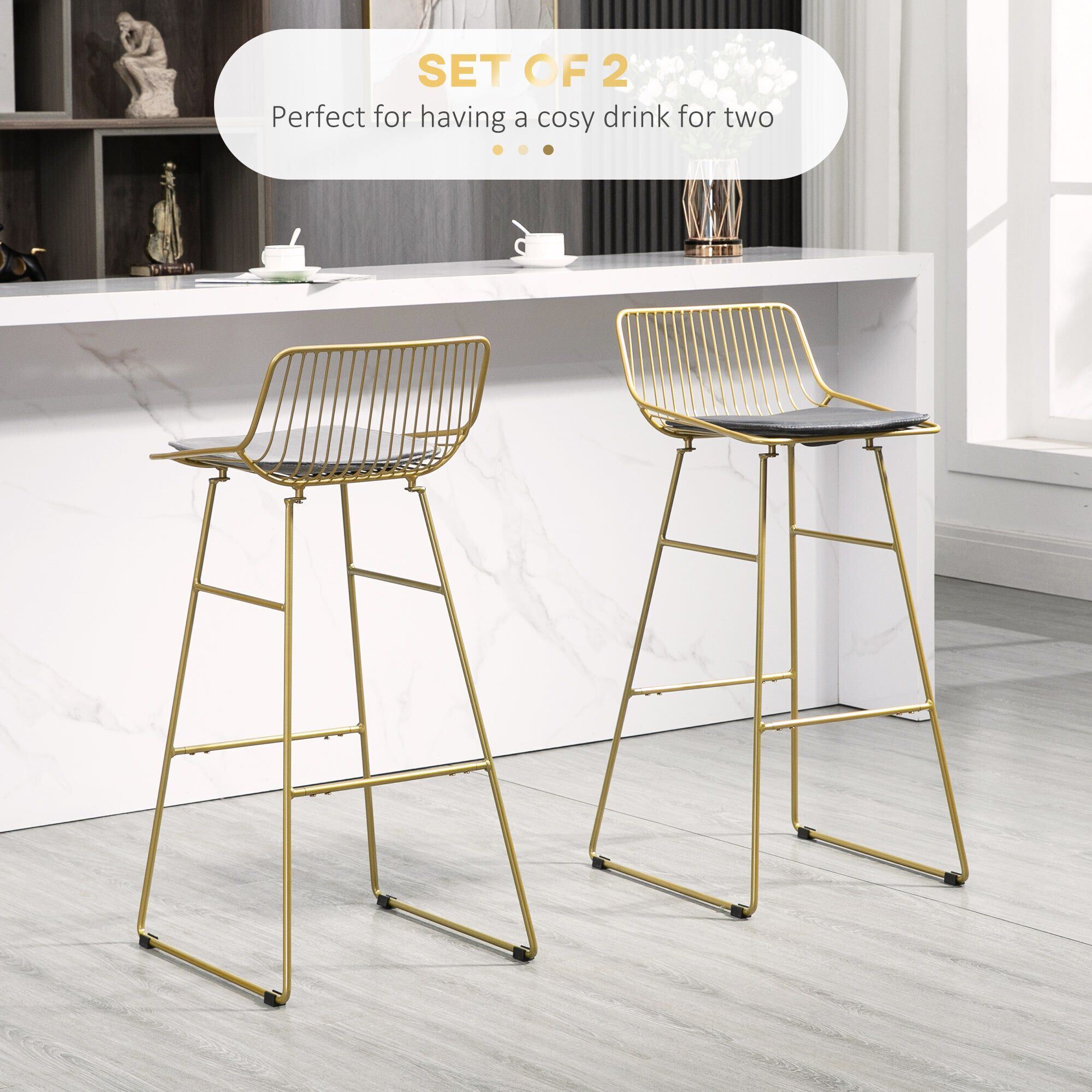 Modern bar stool on sale set