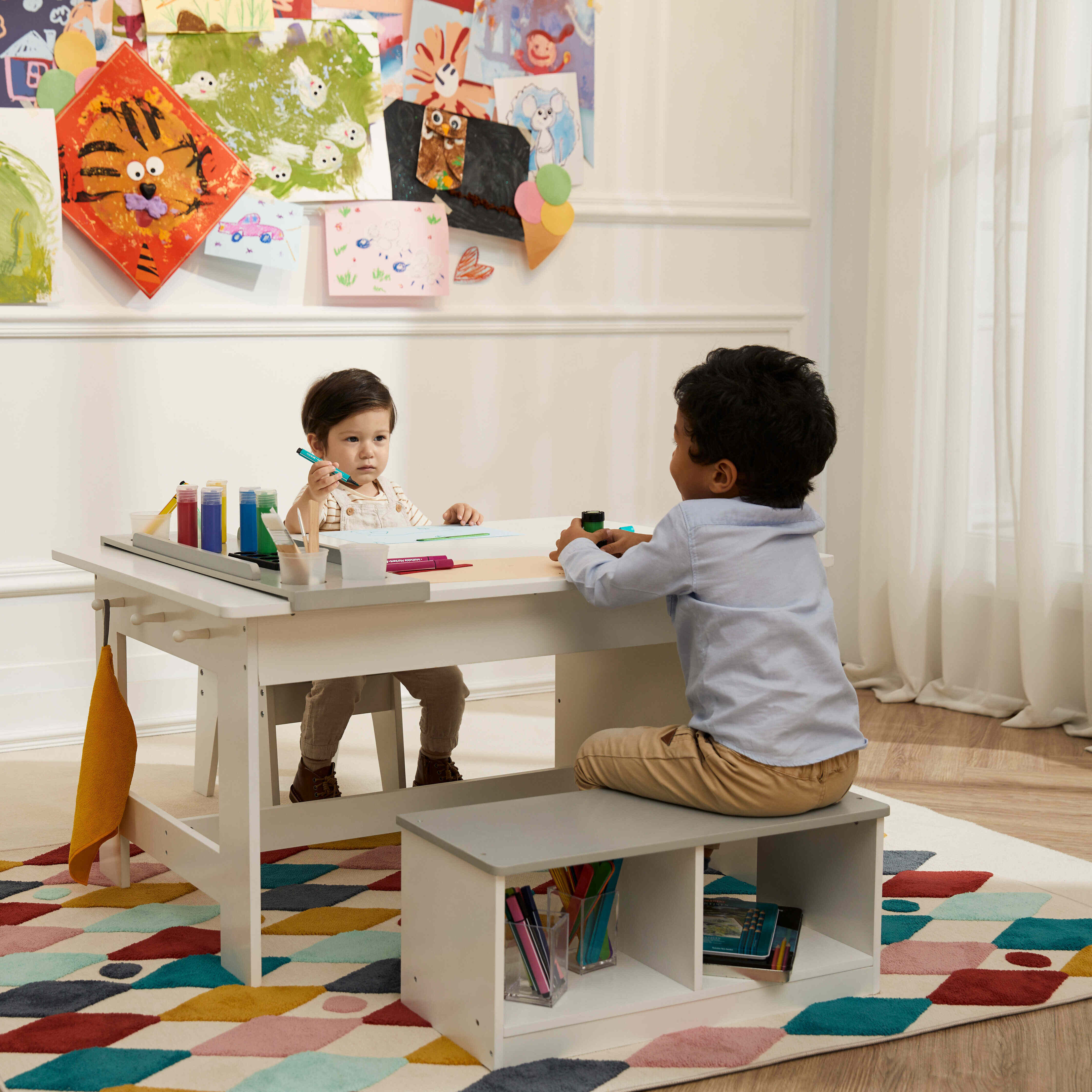 Fantasy Fields Little Artist Monet Play Art Table Kids Furniture