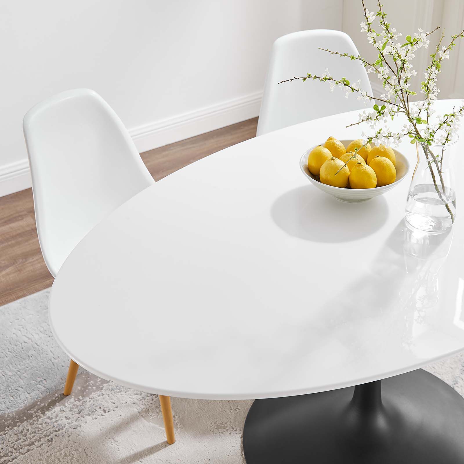 Modway lippa 60 oval table deals