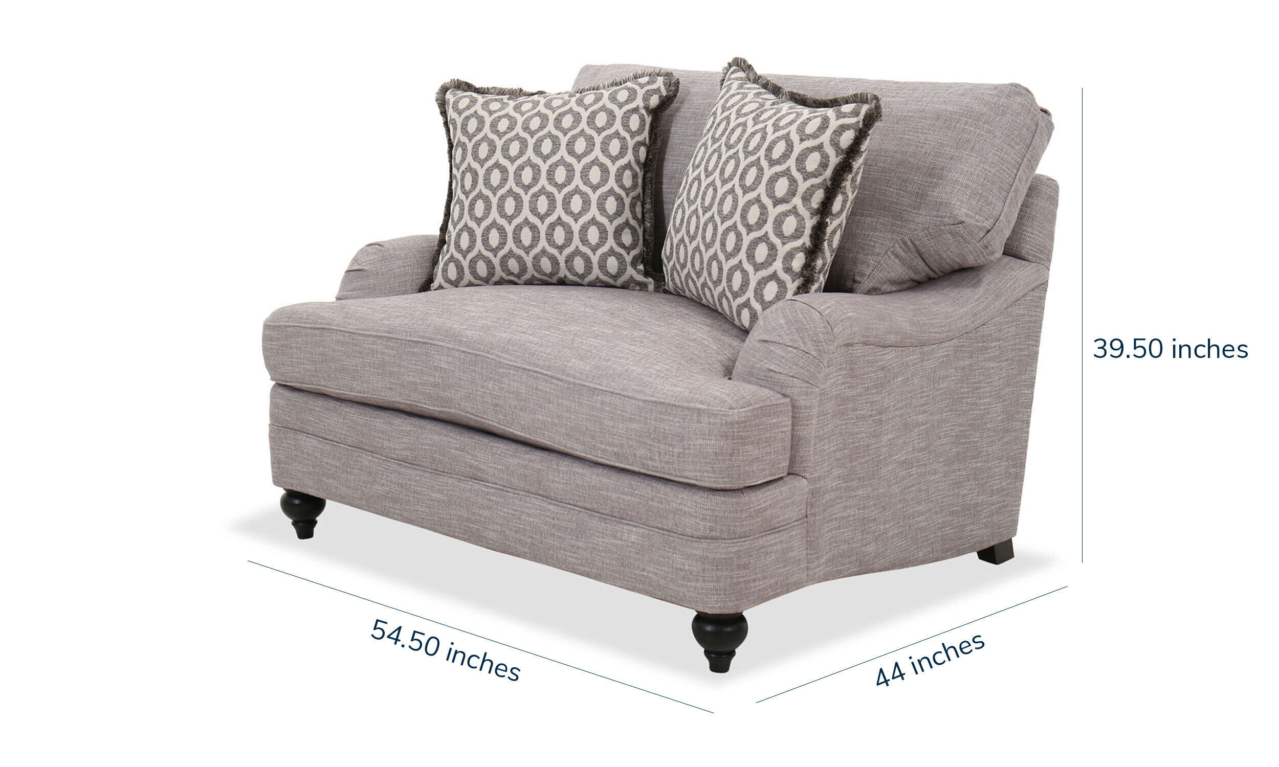 Bernhardt chair online and a half