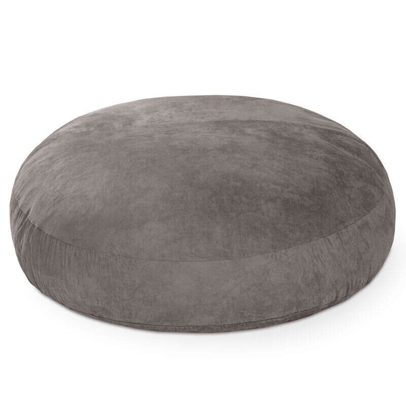 Jaxx 6' Cocoon Large Bean Bag Chair in Charcoal