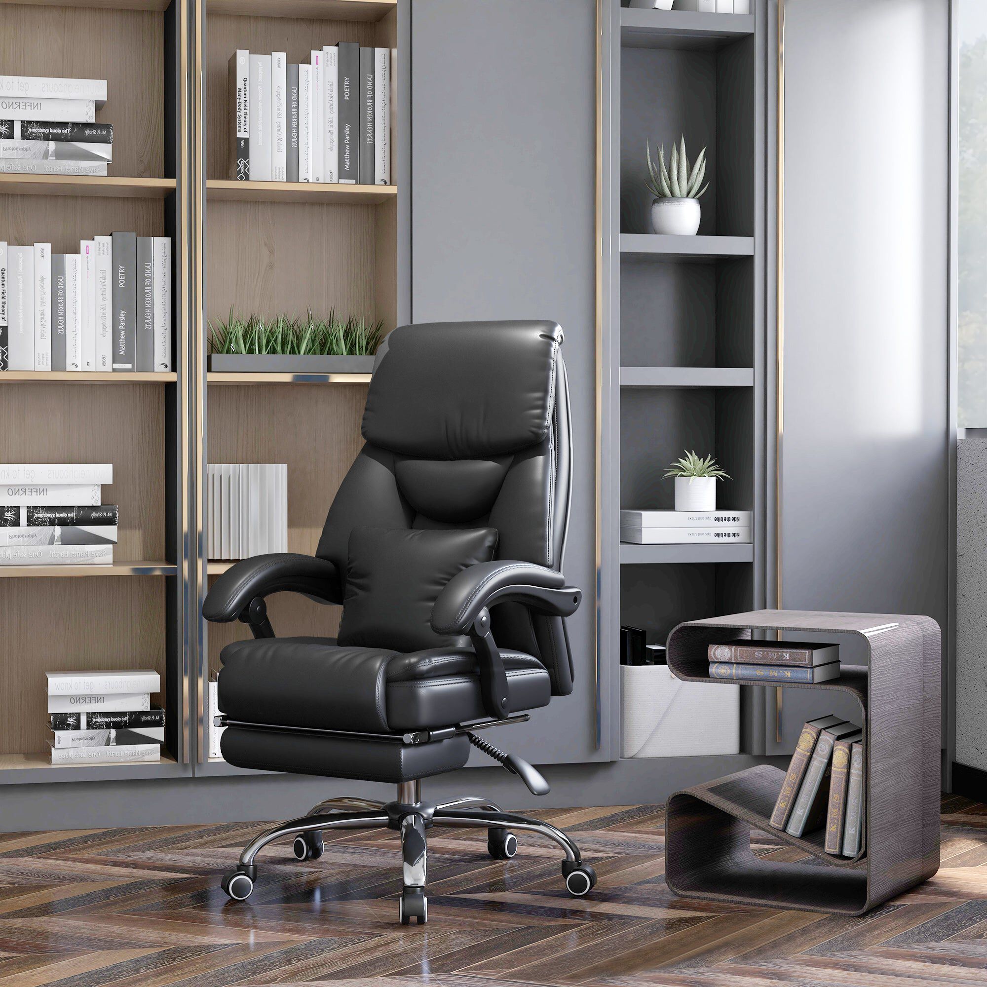Office chair pu leather discount