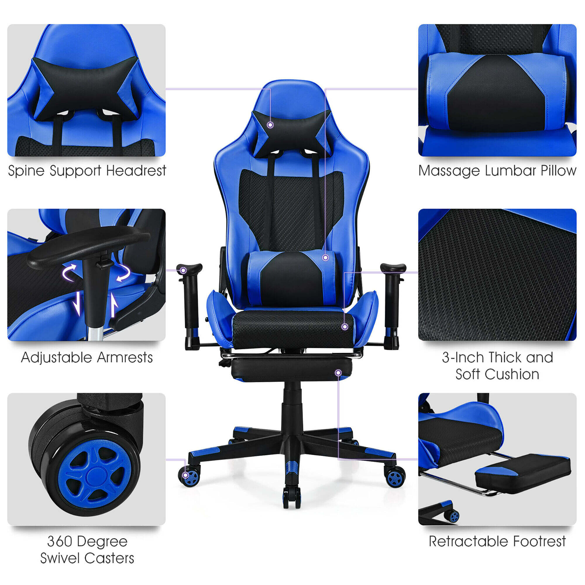 Costway gaming chair discount