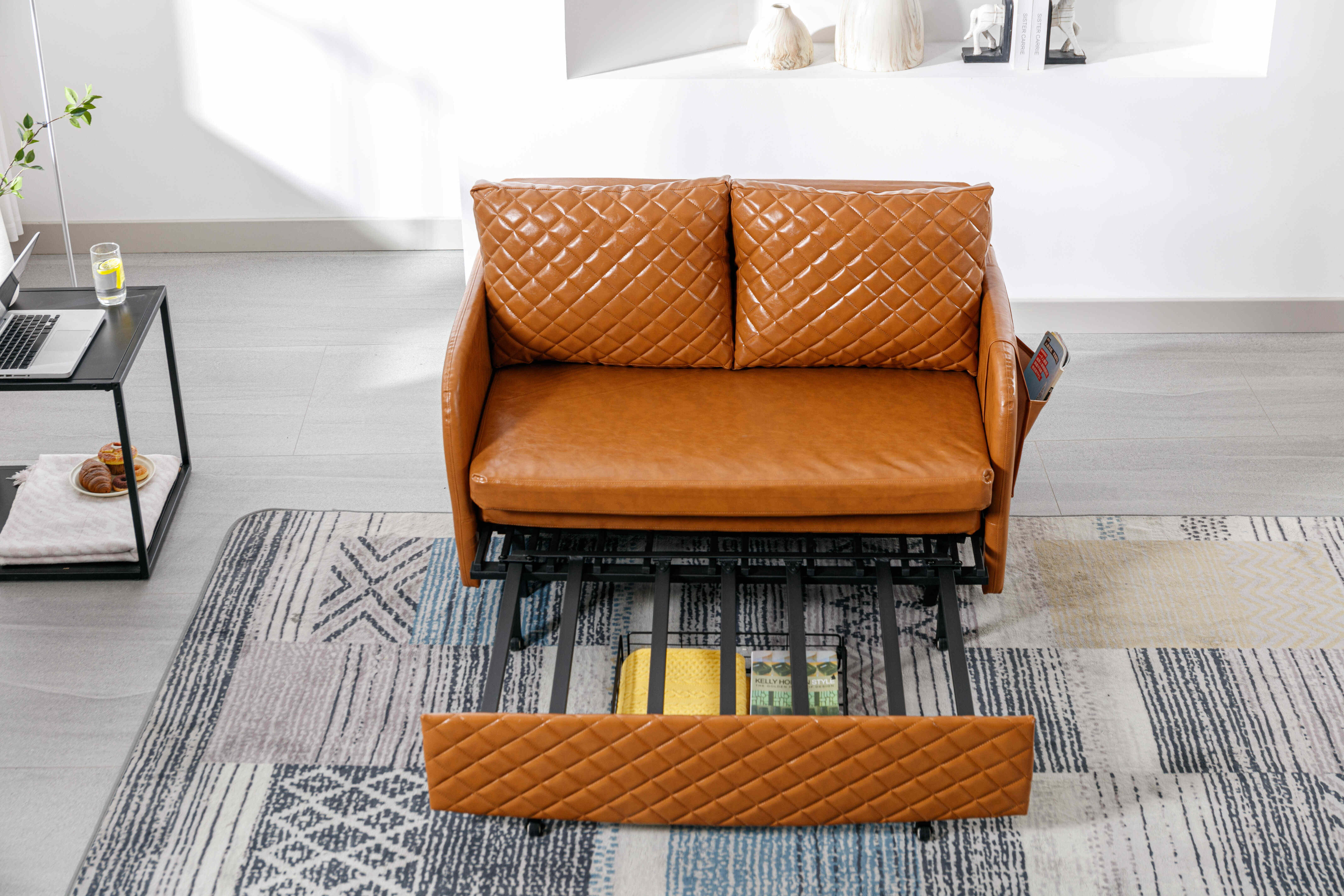 Convertible sleeper sofa bed lounger couch loveseat shop mattress dorm furniture new