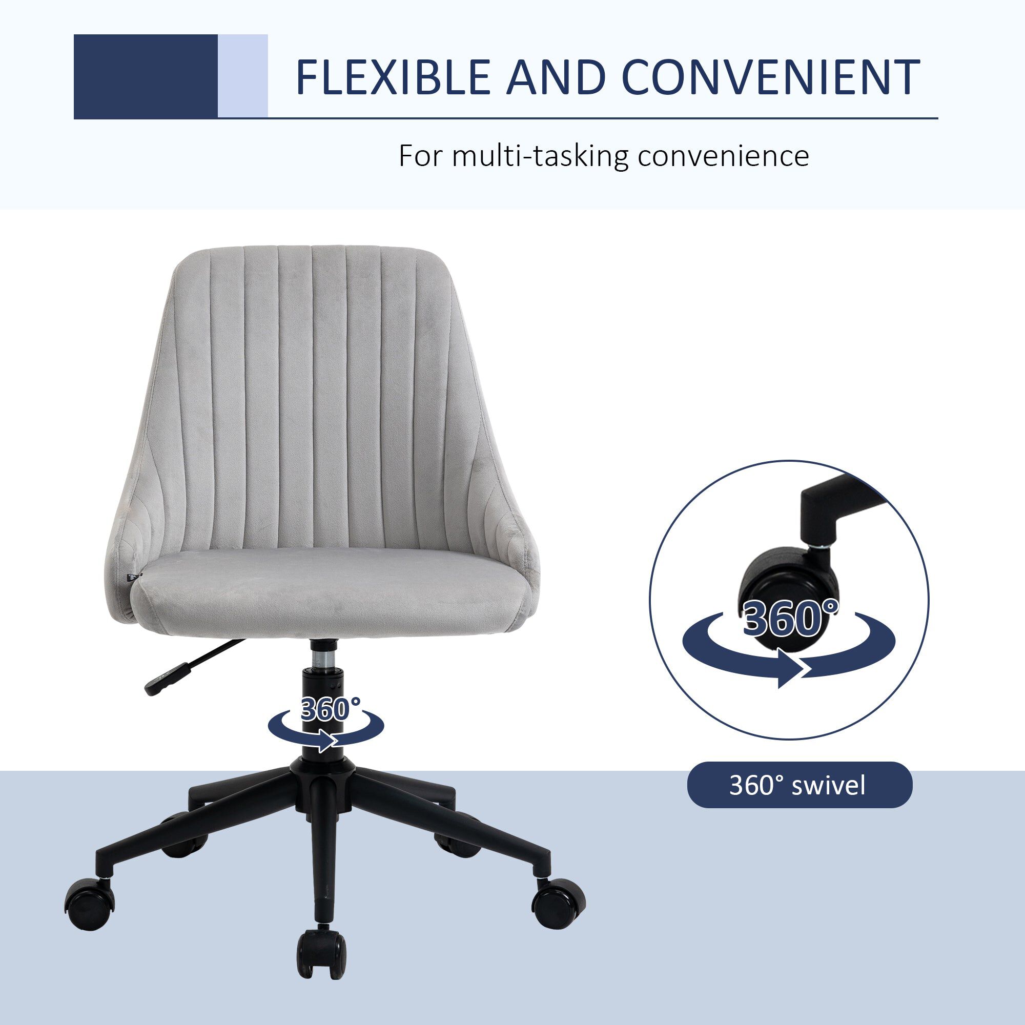 Scallop sales office chair