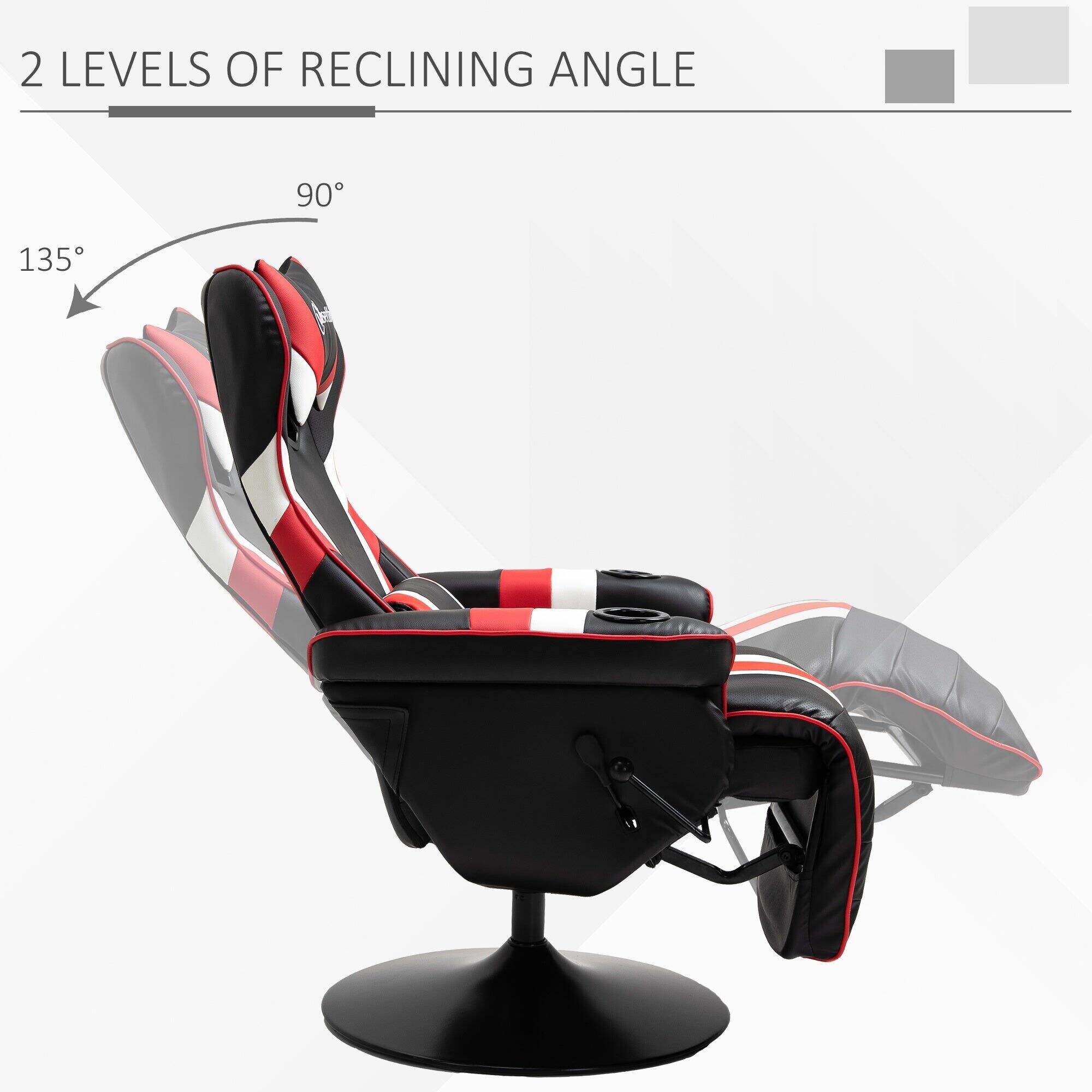 Gaming chair 2025 white and red