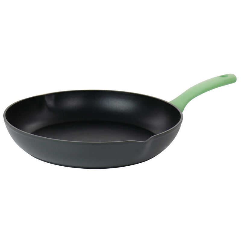 Oster Rigby 12 Inch Aluminum Nonstick Frying Pan in Green with