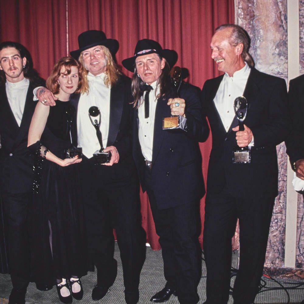 1995 Inductees The Allman Brothers Band Together at the Rock and Roll Hall of Fame Induction Ceremony