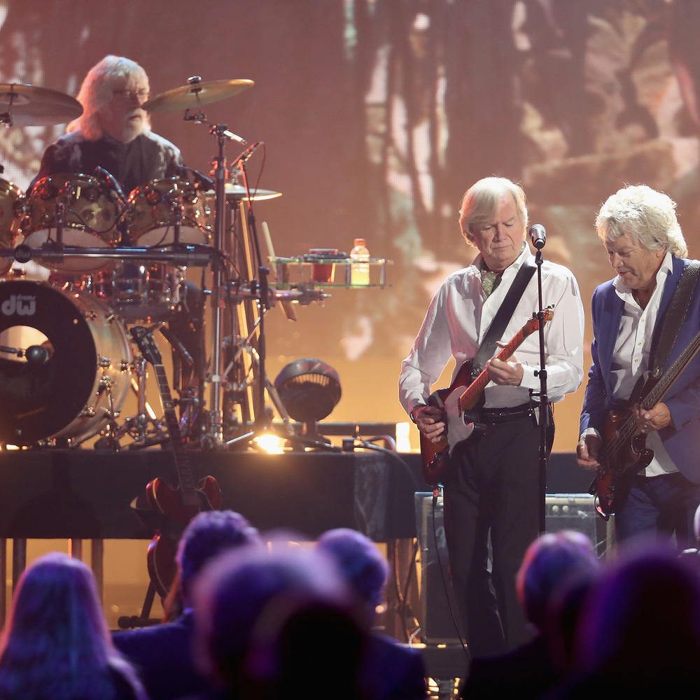 2018 Rock and Roll Hall of Fame Inductees The Moody Blues Performing Onstage at the Induction Ceremony