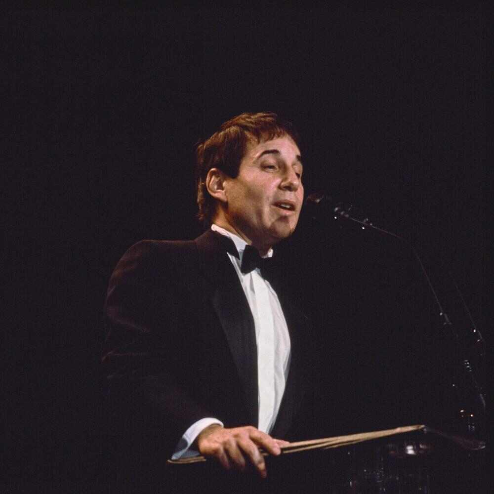 2001 Rock and Roll Hall of Fame Inductee Paul Simon