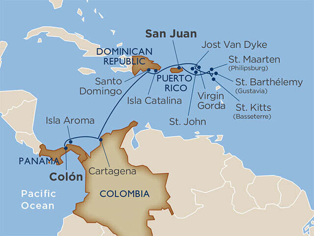 voyage map