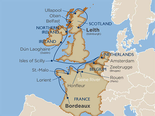 voyage map