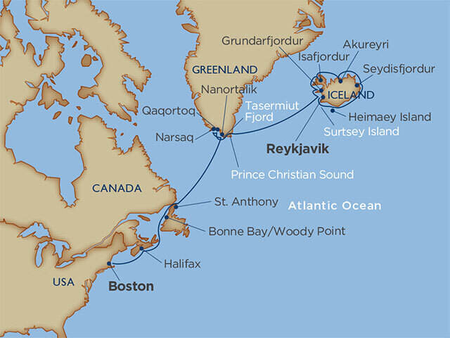 voyage map