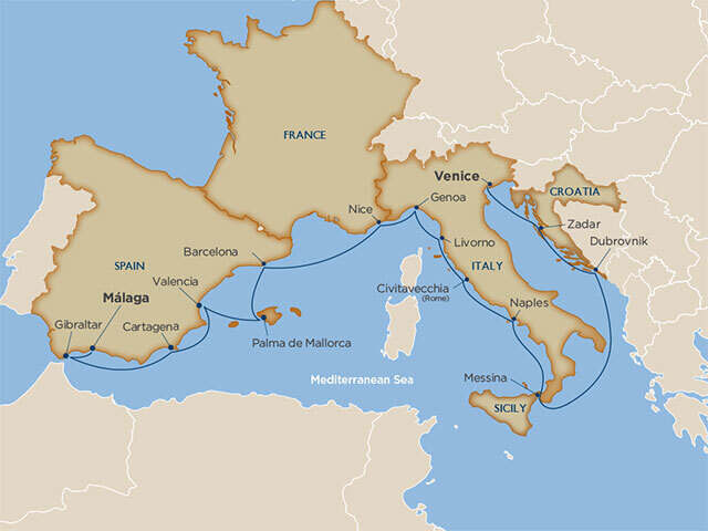 voyage map