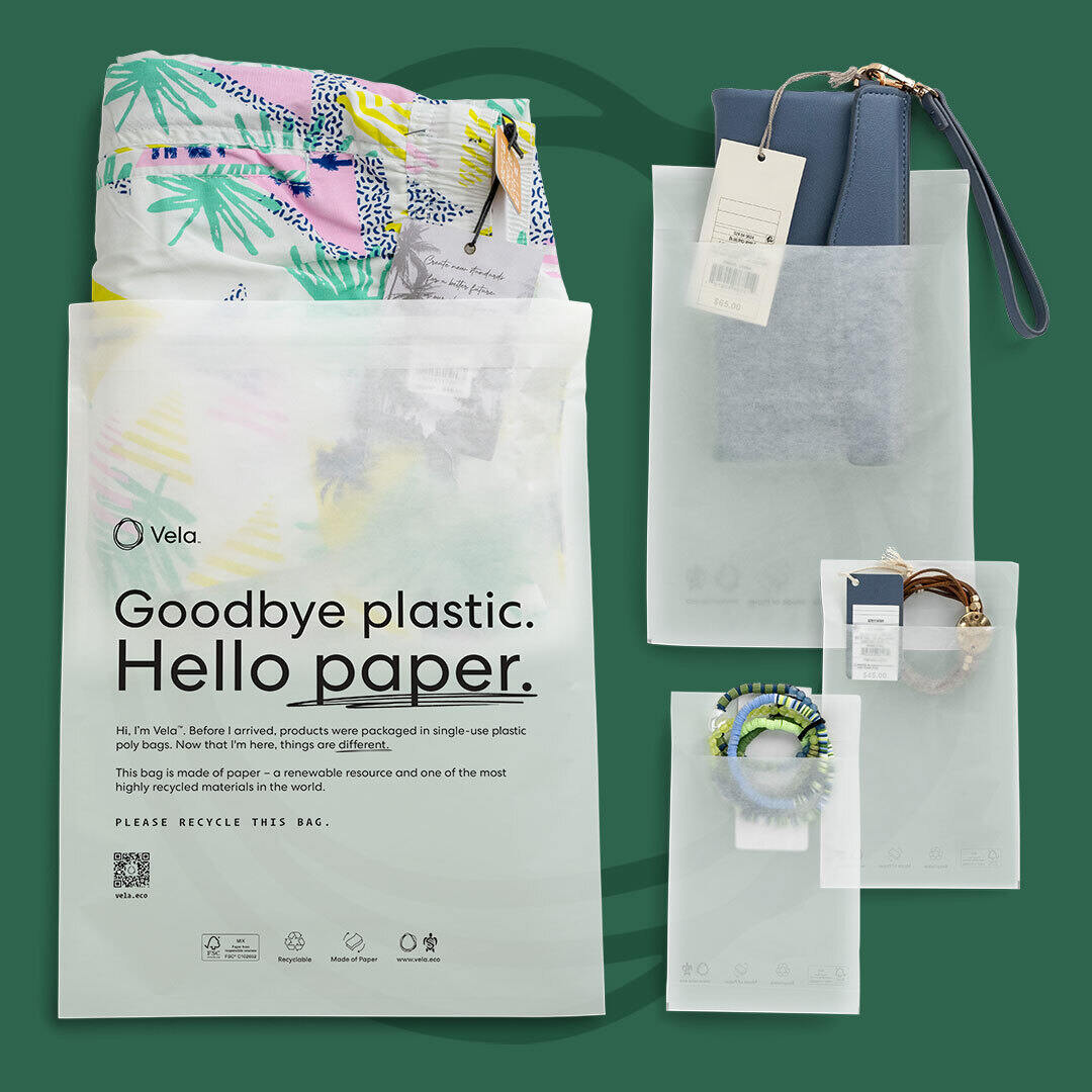 Digitally printed customized tissue paper, gift bags