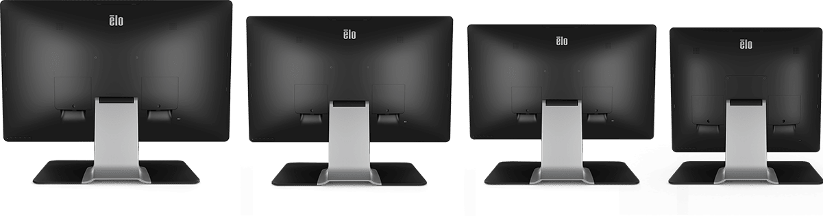 Elo 2403LM 24-Zoll-Monitor – FHD, Touchscreen, 10 Tasten, Medizinisch Zertifiziert (DICOM), Weiß