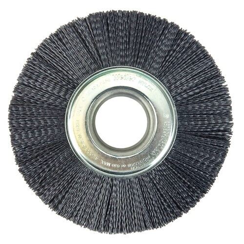 Burr-Rx 8 Crimped Filament Wheel Brush, .043/120CG Fill, 2 Arbor Hole -  86127