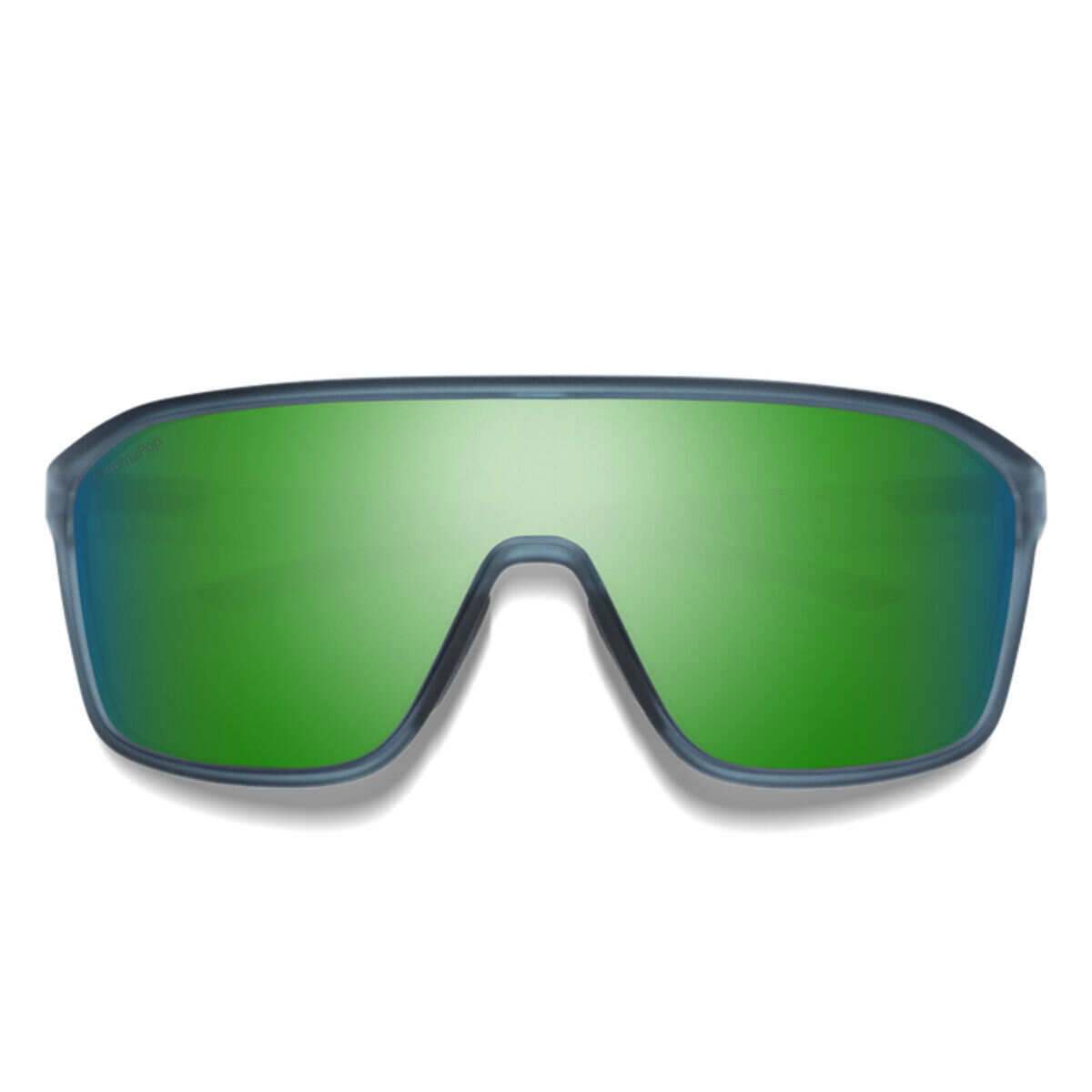 Smith Boomtown Matte Stone Crystal + ChromaPop Green Mirror