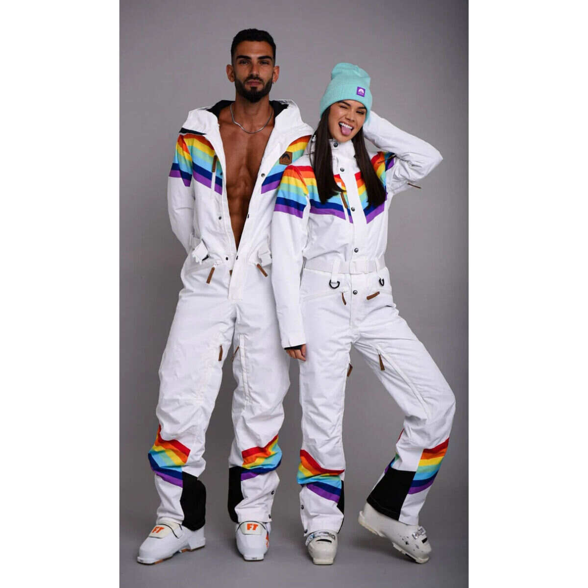 OOSC Clothing Rainbow Road Ski Suit Unisex Christy Sports