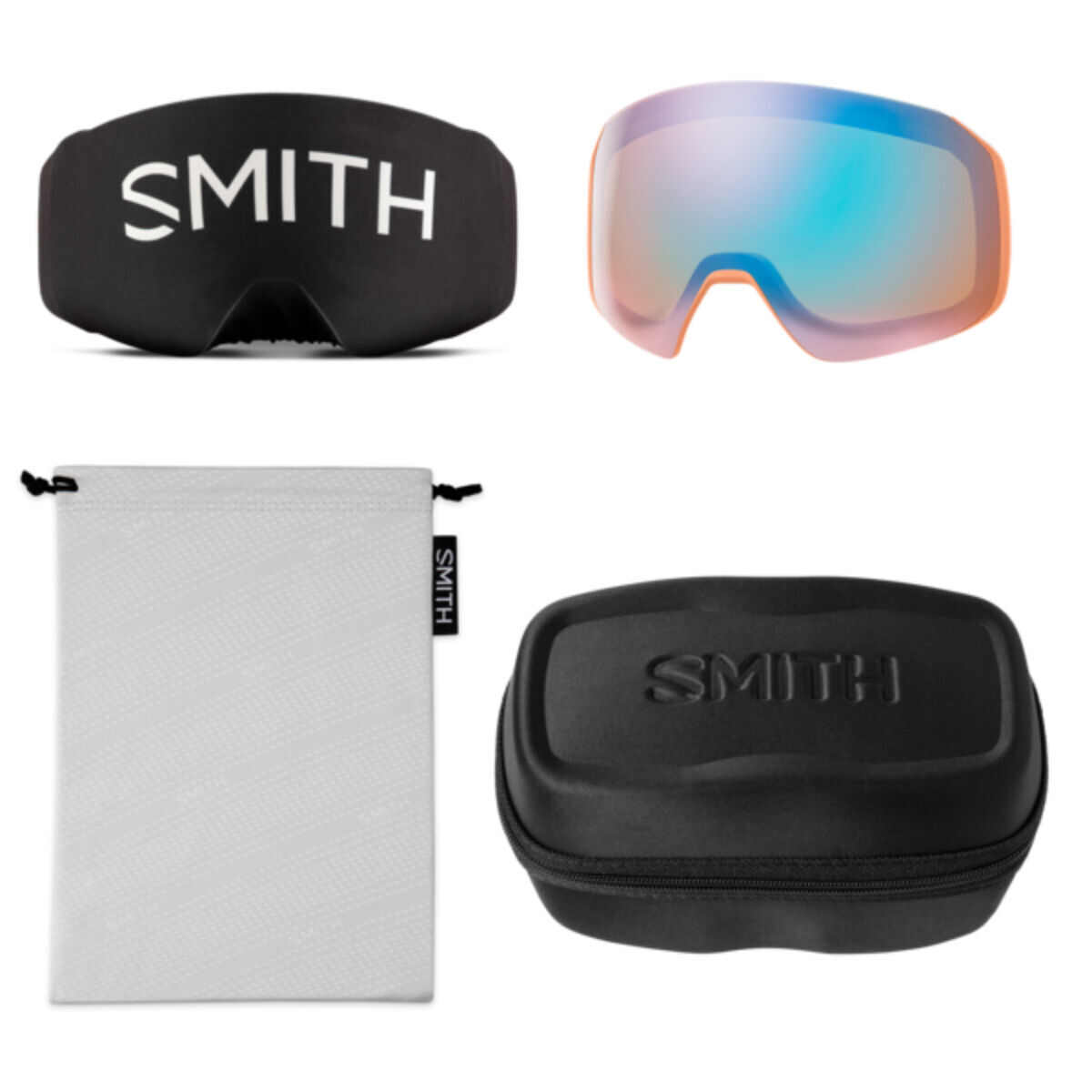 Smith 4D MAG S Goggle + ChromaPop Everyday Violet Mirror