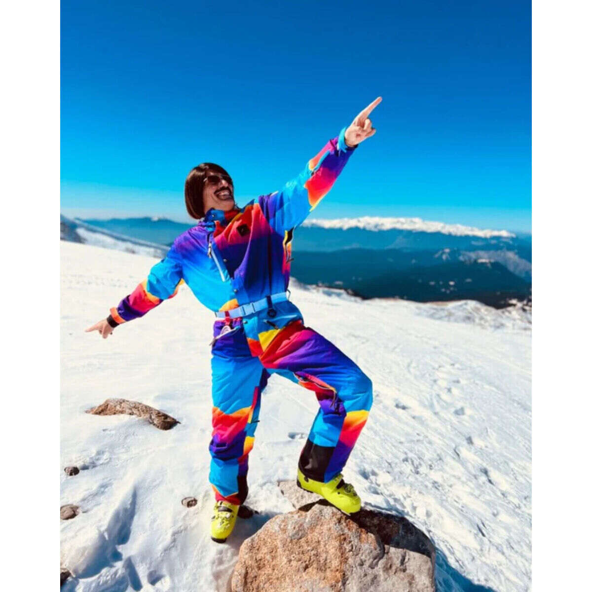 OOSC Clothing Mambo Sunset Ski Suit Unisex | Christy Sports