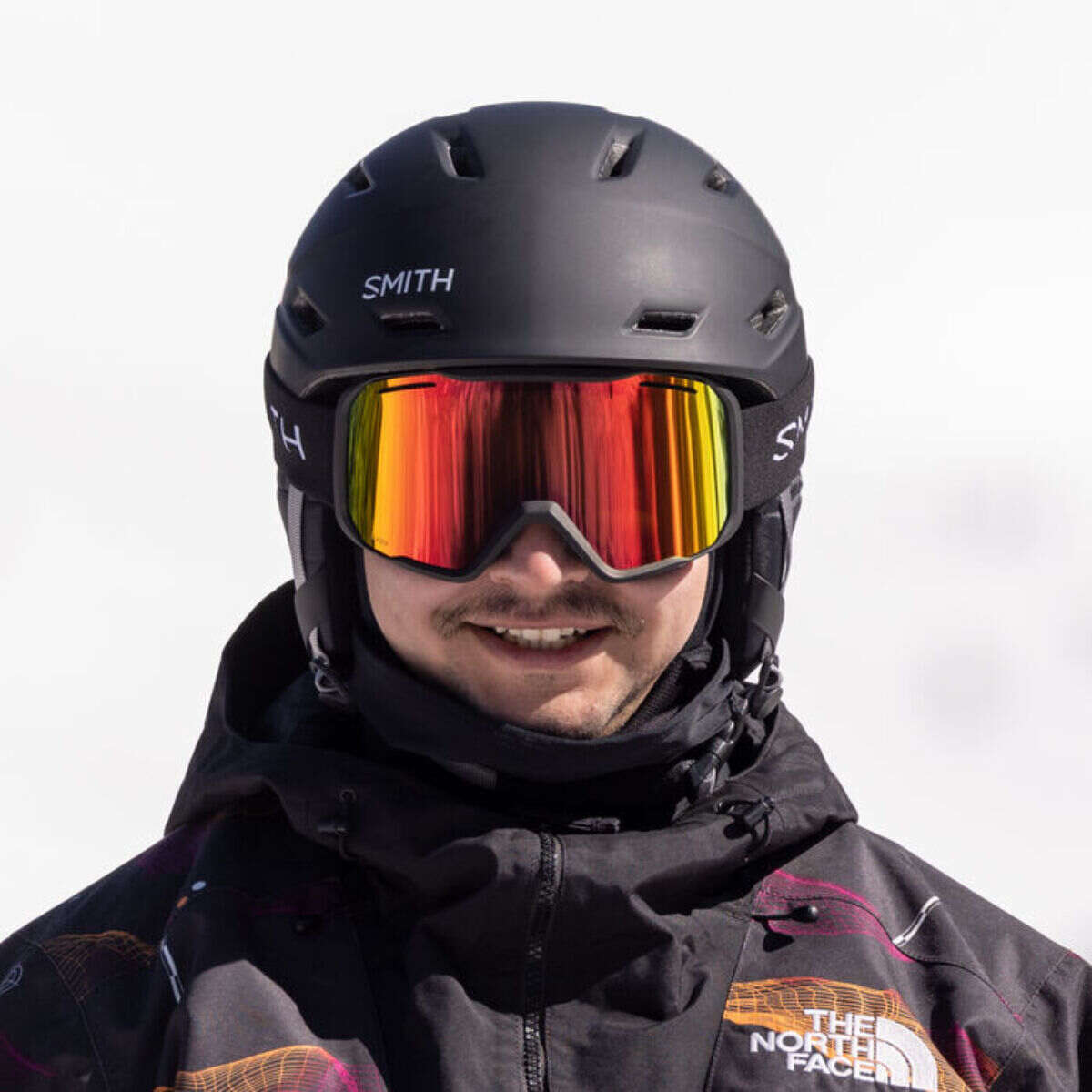 Smith Blazer Goggles Red Sol X Mirror Lens