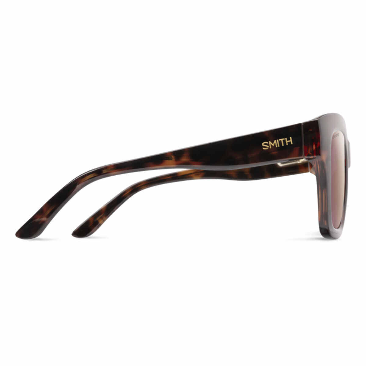 Smith Sway Tortoise + ChromaPop Polarized Rose Gold Mirror