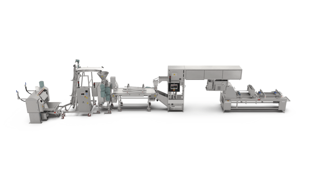 APEX Mini Combo BDR Make-up System - AMF Bakery Systems