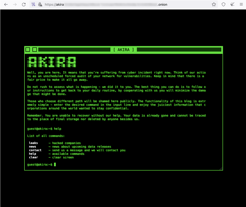 ISO - Akira Items *READ Akira, again: The ransomware that keeps on taking | SOPHOS main image 2